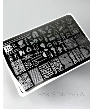P087 Пластина для стемпінгу MAX PRINT RC- 04